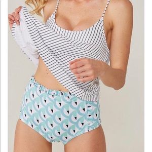NWT Swing Top & High Waisted Swimsuit Bottom